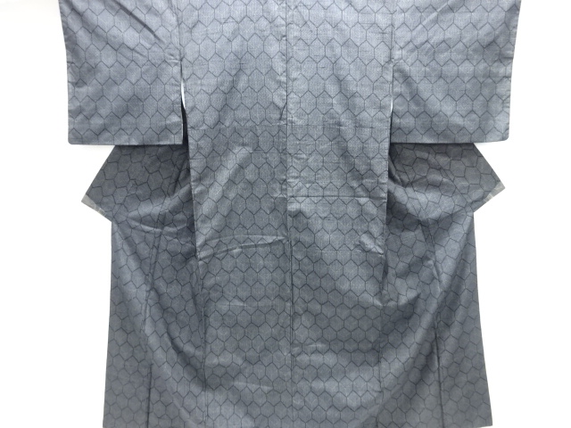 Japanese Kimono / Tsumugi Omeshi Silk